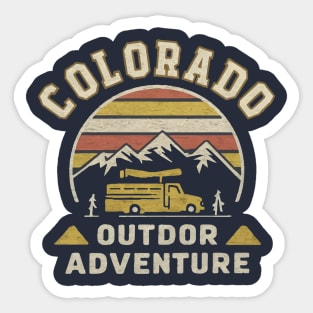 Colorado Vintage Outoor Design Sticker